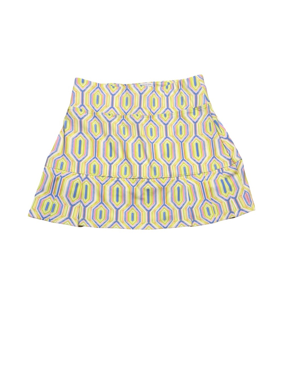 ✨ Sigrid Olsen Golf & Tennis Skort Size Small Geometric Print Athletic Skirt 🌸✨
